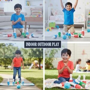 TOYLURA Kids Bowling Play Set – Indoor & Outdoor Fun Game
