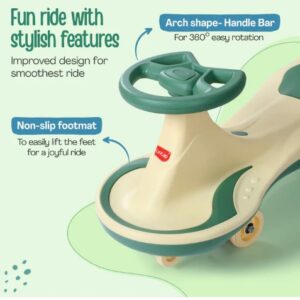 TOYLURA Premium RIO Swing Car with Smooth Wheels